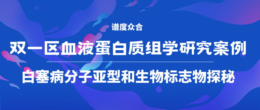 双一区血液蛋白质组学研究案例 | 白塞病分子亚型和生物标志物探秘